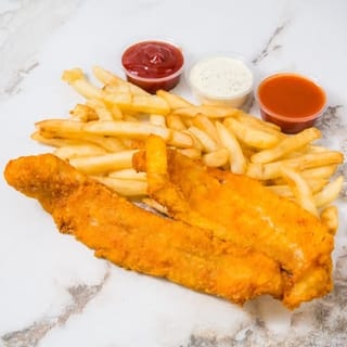2-piece Whiting Fish with French Fries
