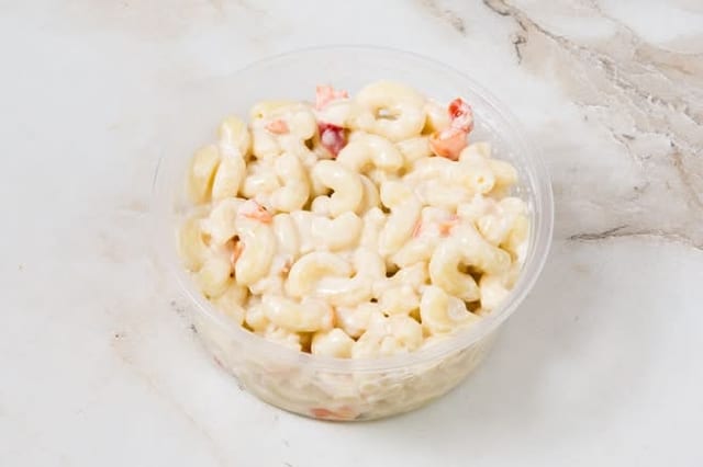 MACARONI SALAD.