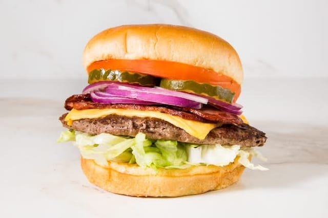 CHEESEBURGER ONLY.