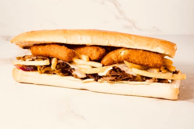 Loaded Philly Cheesesteak.