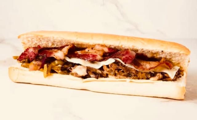Baconator Philly Cheese Steak.