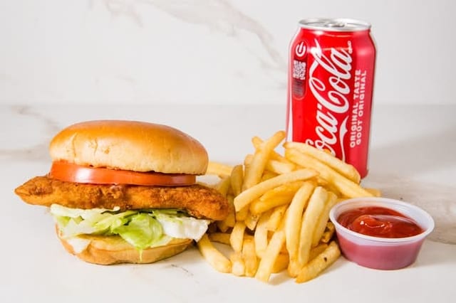Chicken Sandwich Combination.