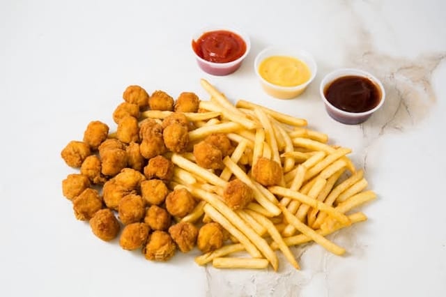 POPCORN CHICKEN COMBINATION.